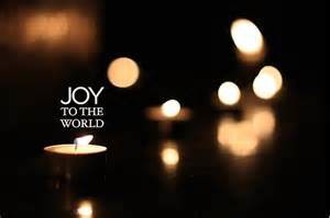 joy to the world